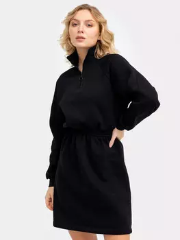 Платье женское мини черное