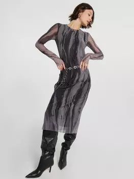 Платье женское полупрозрачное