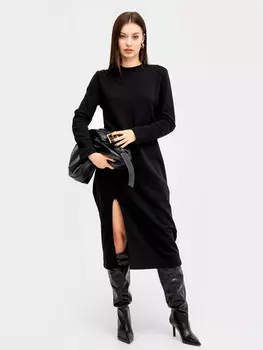 Платье женское в черном цвете