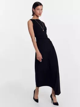 Платье женское в черном цвете