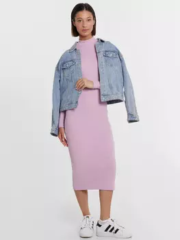 Платье женское в лиловом цвете