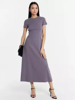 Платье женское в сером цвете