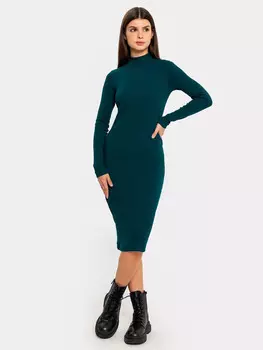 Платье женское в зеленом оттенке