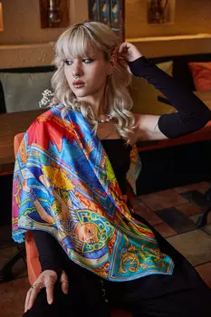 Платок "БРИКС", 90*90