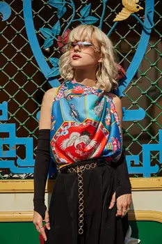 Платок "Дацан", 90*90