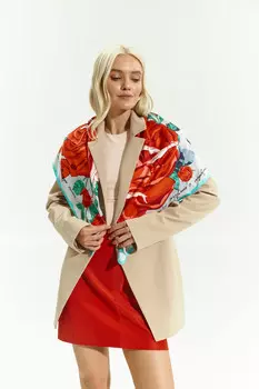 Платок "Город До", 90*90