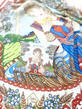 Платок "Катюша", 90*90