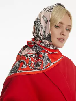 Платок "Русское чугунное литье", 90*90