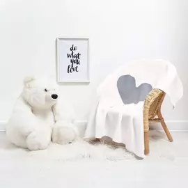 Плед вязаный