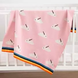 Плед вязаный