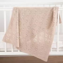 Плед вязаный