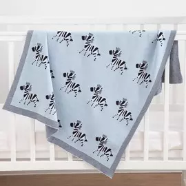 Плед вязаный