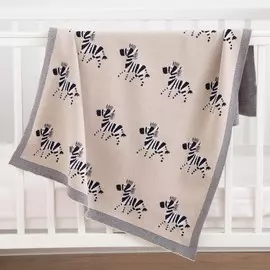 Плед вязаный