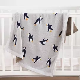 Плед вязаный