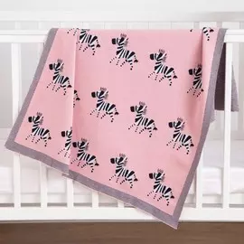 Плед вязаный