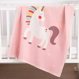 Плед вязаный