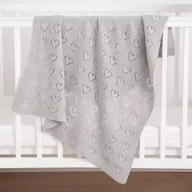 Плед вязаный