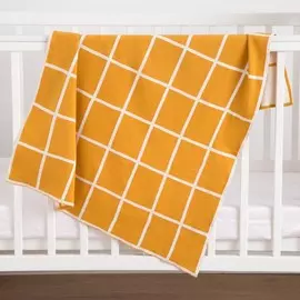 Плед вязаный