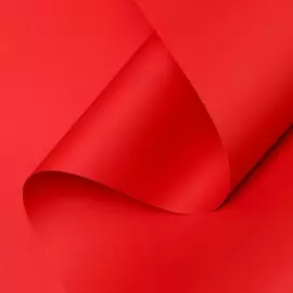 Пленка для цветов тонированная, матовая, клубничная, 0,5 х 10 м, 70 мкм