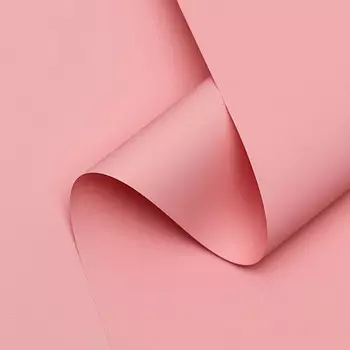 Пленка для цветов тонированная, матовая, лосось пастель, 0.510 м, 65 мкм