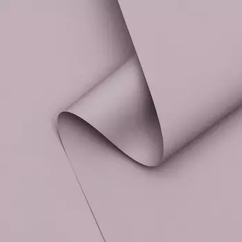 Пленка для цветов тонированная, матовая, пепельно - сиреневая, 0.510 м, 65 мкм