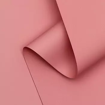 Пленка матовая для цветов, коралл, 0.510 м 65 мкм, пастельная серия