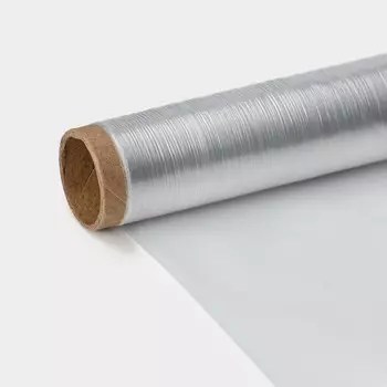 Пленка пищевая доляна, 30 см 20 м, 8 мкм, цвет белый