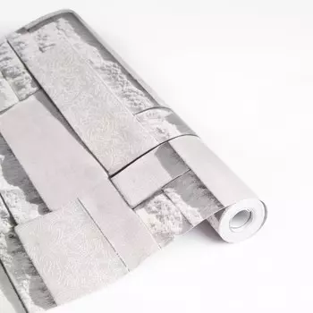 Пленка самоклеящаяся плитка светлая 10м*45см