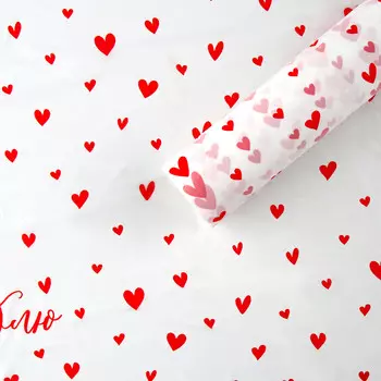 Пленка для цветов упаковочная тишью влагостойкая