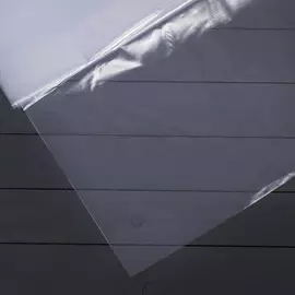 Плёнка полиэтиленовая, толщина 150 мкм, 10 × 3 м, рукав (1,5 м × 2), прозрачная, 1 сорт, эконом 50 %