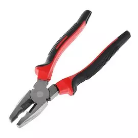 Плоскогубцы комбинированные лом, шлифованные, двухкомпонентные рукоятки, 200 мм