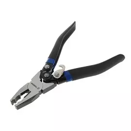 Плоскогубцы tundra, двойной рычажный механизм, crv, 200 мм