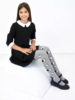 Плюшевые детские колготки в оттенке