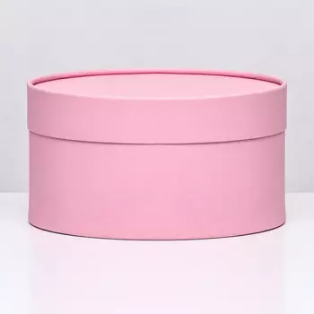 Подарочная коробка круглая