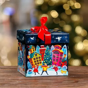 Подарочная новогодняя коробка