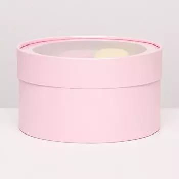 Подарочная коробка круглая