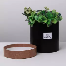 Подарочная коробка круглая