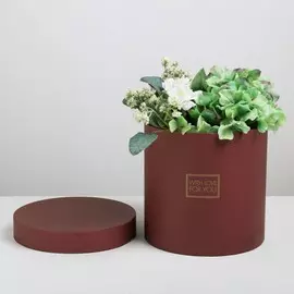 Подарочная коробка круглая