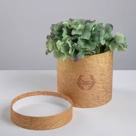 Подарочная коробка круглая