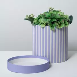 Подарочная коробка круглая