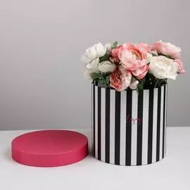 Подарочная коробка круглая