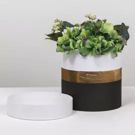 Подарочная коробка круглая