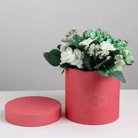 Подарочная коробка круглая