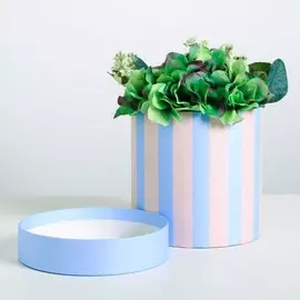 Подарочная коробка круглая