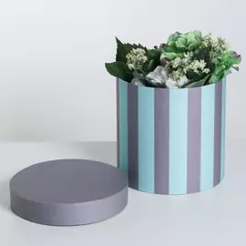 Подарочная коробка круглая