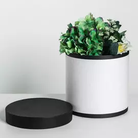 Подарочная коробка круглая