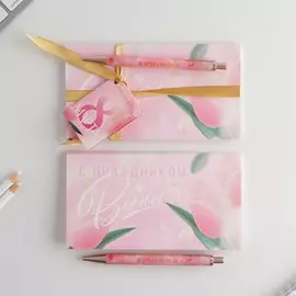 Подарочный набор, планер, ручка пластик