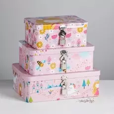 Набор подарочных жестяных коробок