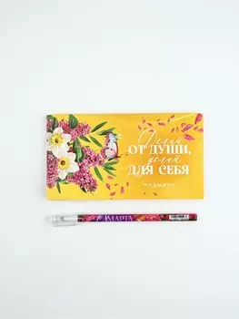 Подарочный набор, планер, ручка пластик