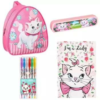 Подарочный набор для девочки, 4 предмета, коты аристократы